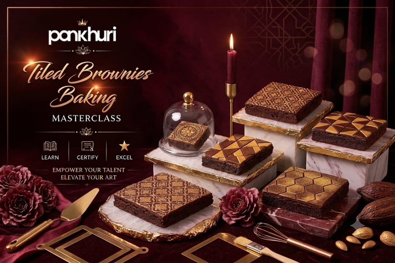 Tiled Brownies Baking Masterclass